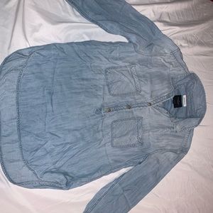New American Eagle Denim Pullover